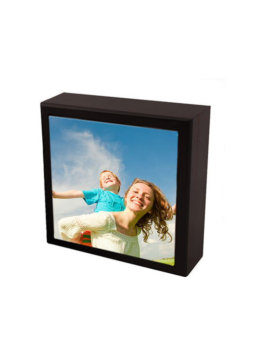 Photo Box Brown Wood